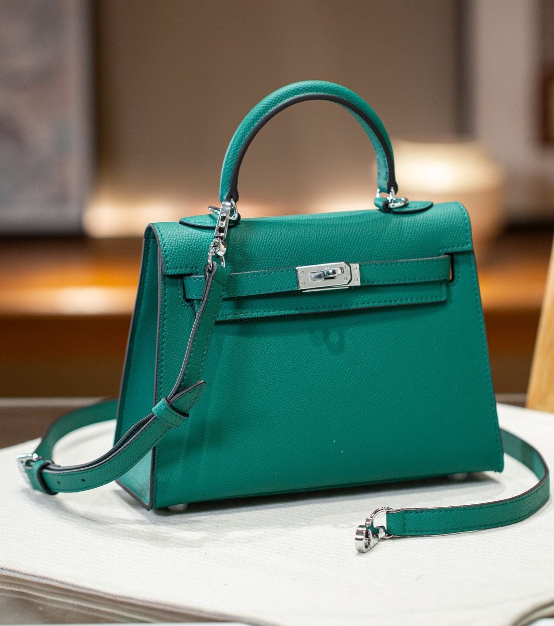 sac banodouliere vert