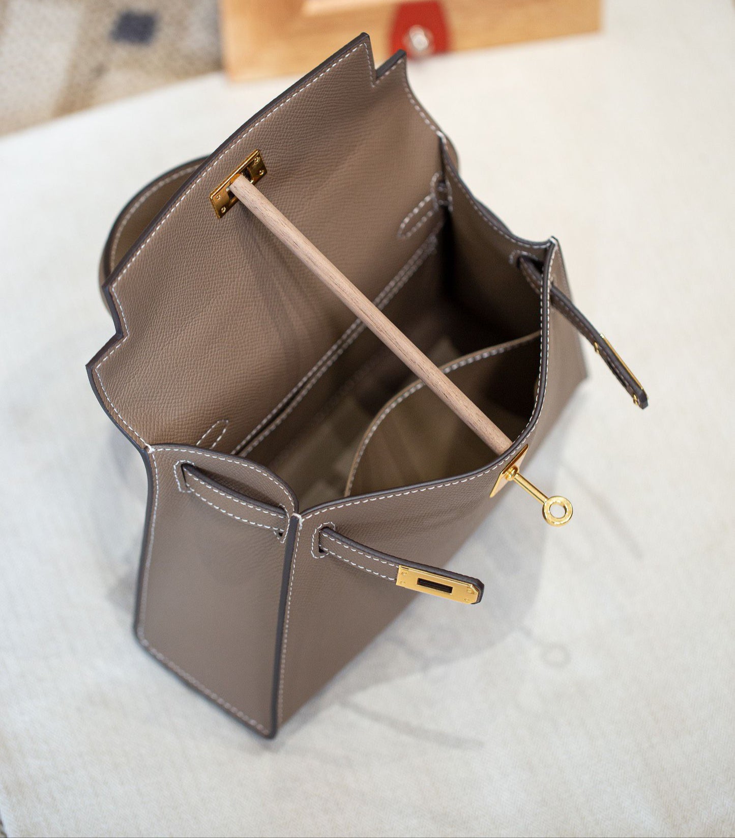 intérieur sac en cuir