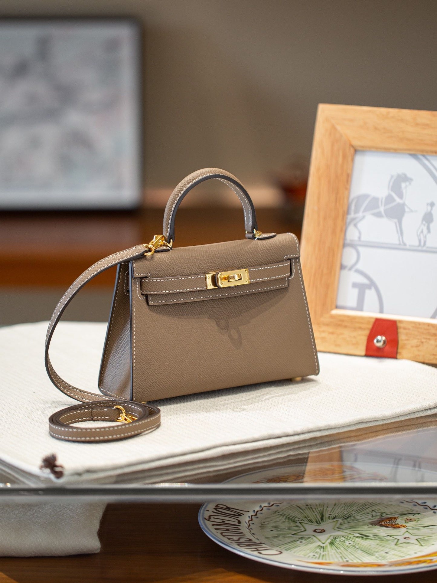 Petit Sac Bandoulière en Cuir - Ollie