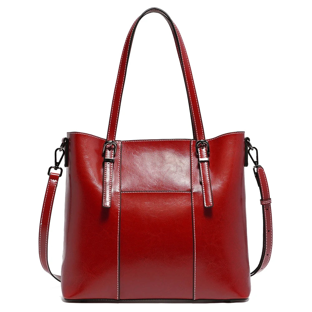 grand sac de cours rouge