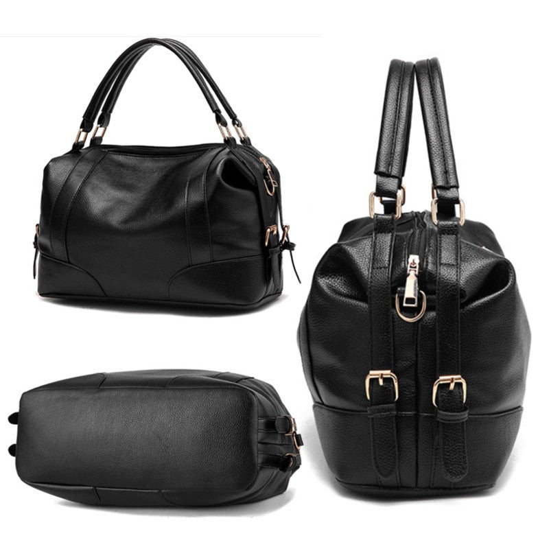 sac a main bowling noir elegant
