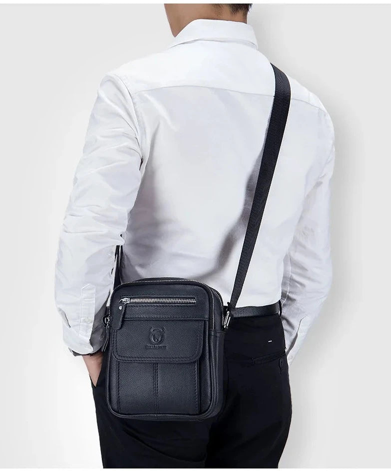 sac en bandouliere homme porte croise