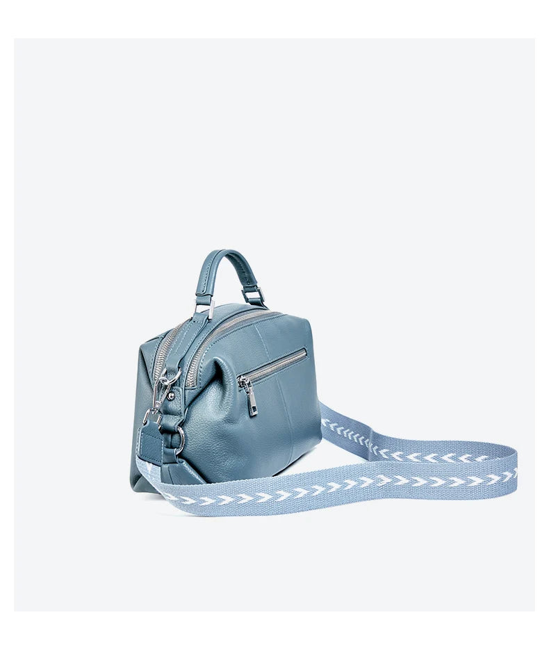 sac bandouliere cuir femme multipoches