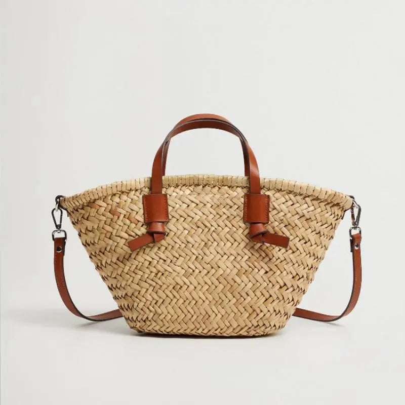 sac d'été en paille