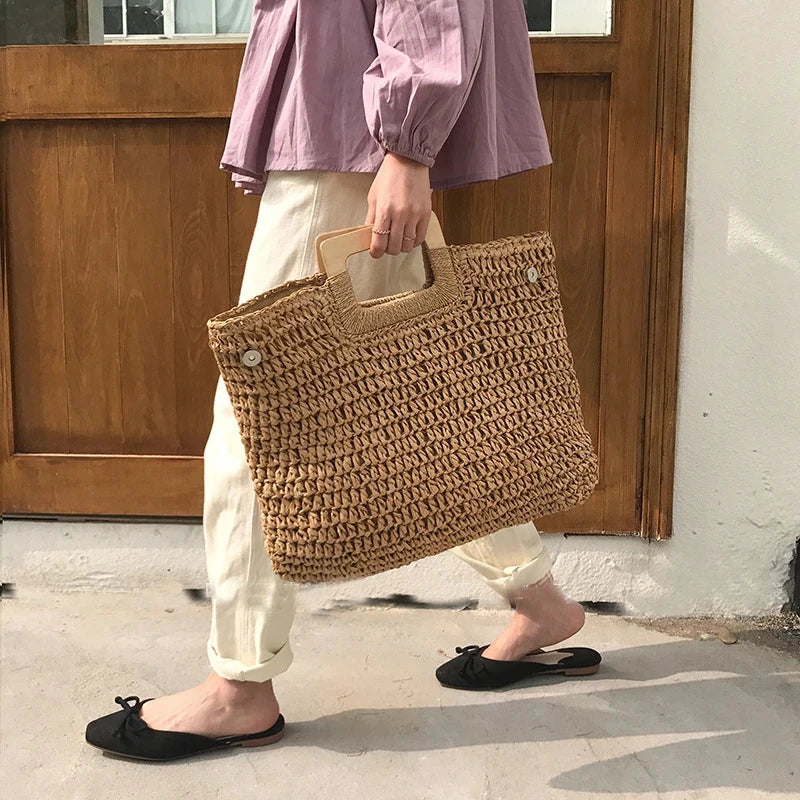 sac a main en paille