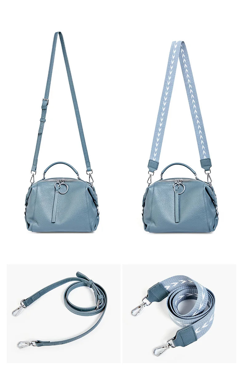 sac en cuir de vache bandouliere