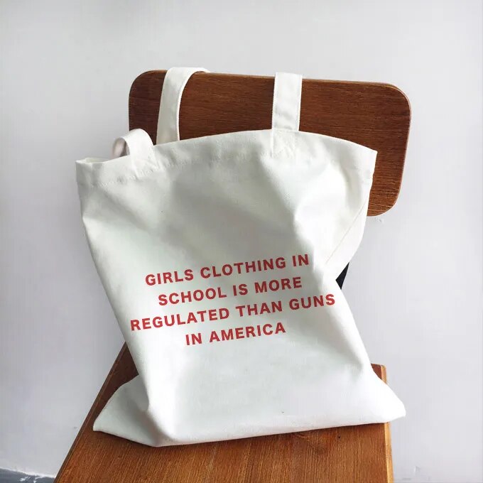 tote bag citation girls