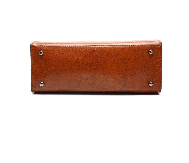 sac a main cuir marron de bonne qualite