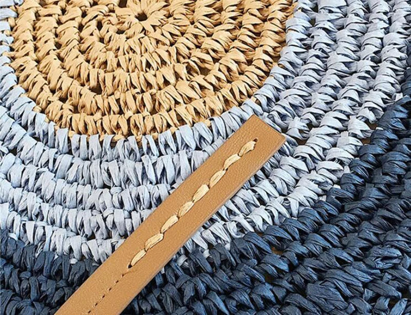 détails du sac de plage tendance