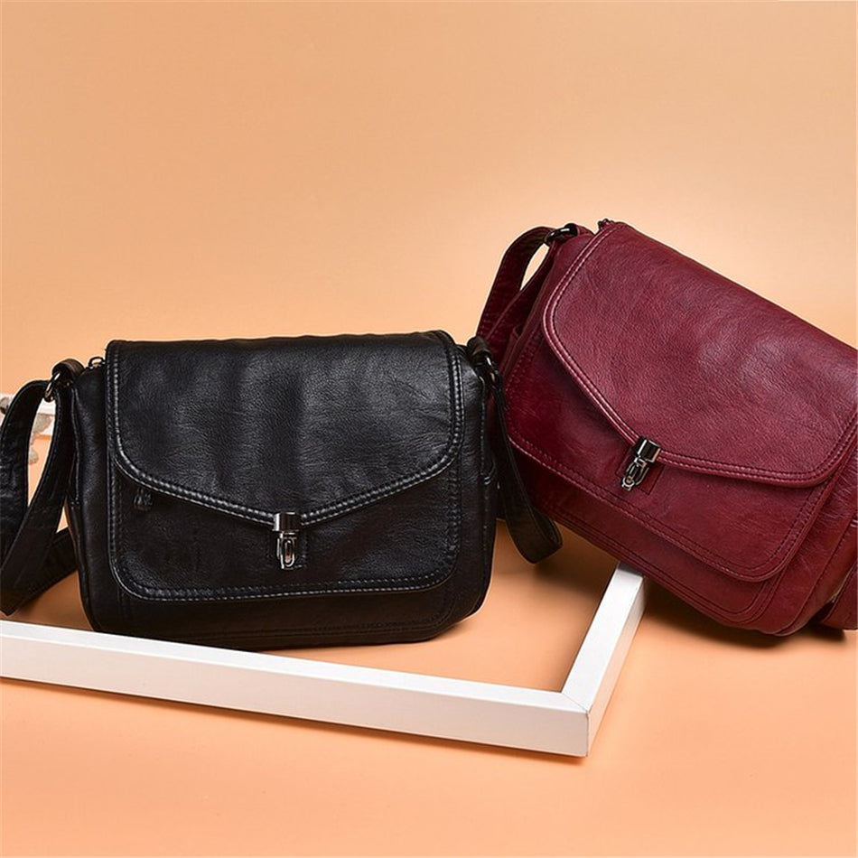 Sac a Main Femme Besace Cuir - Jennifer