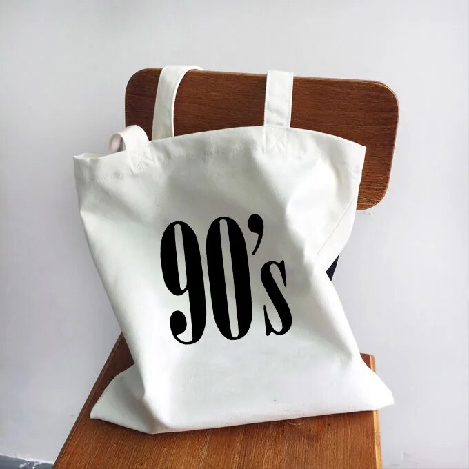 tote bag citation année 90