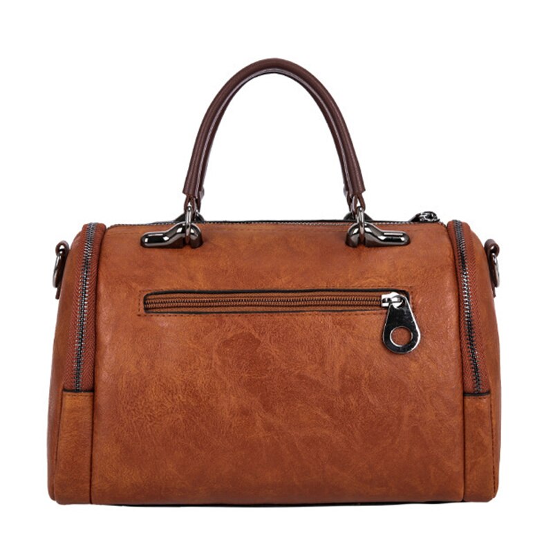 sac a main cuir vintage a fermeture