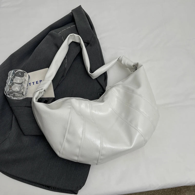 sac banane blanc grand