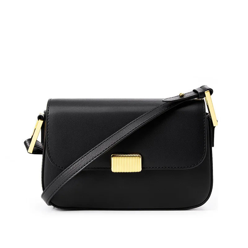 petit sac a main de luxe noir en cuir