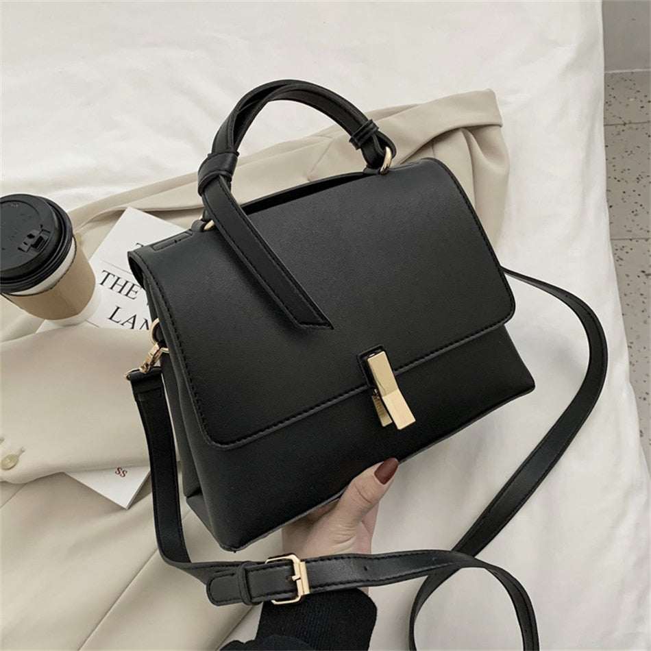 sac a main trapeze noir