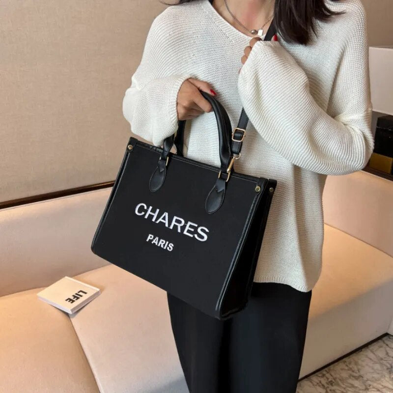 grand sac cabas avec fermeture eclair porter en bandouliere