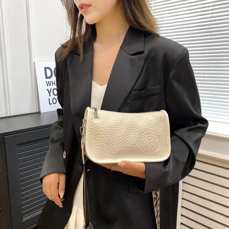 mini sac banane femme cuir grainé