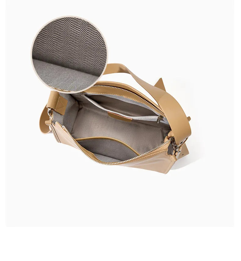 interieur sac bandouliere cuir camel