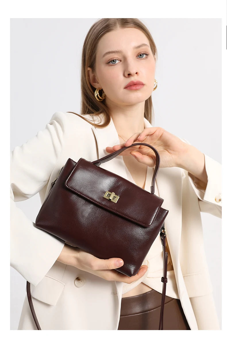 petit sac cabas en cuir