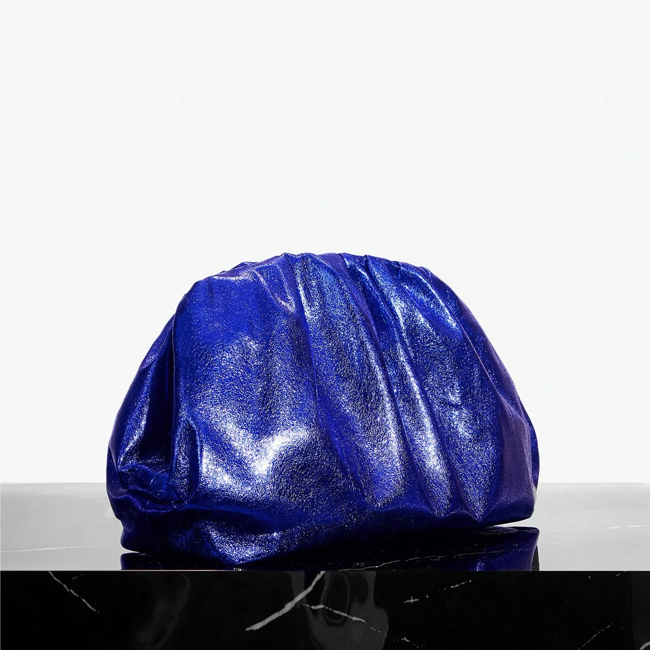 pochette de soirée bleu électrique