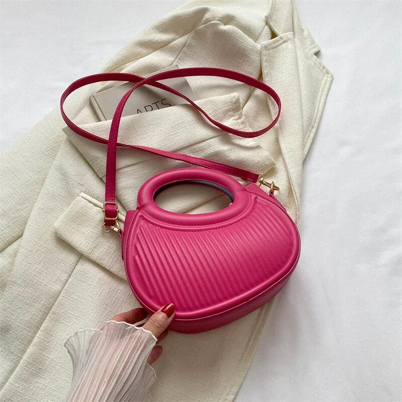 sac bandouliere mini rose fuschia