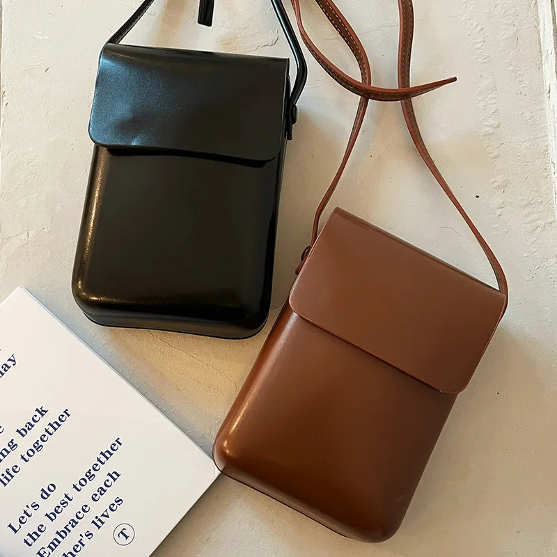 sac bandouliere telephone en cuir synthetique