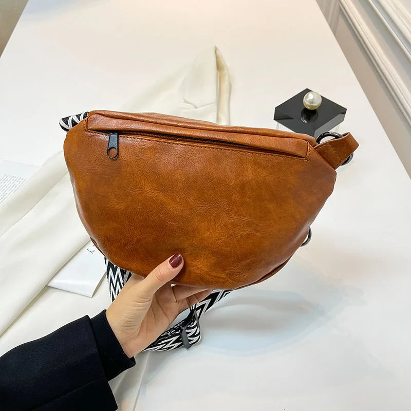 dos du gros sac banane femme