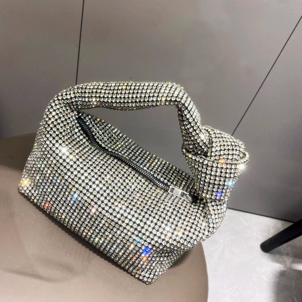 petit sac à main de soirée a strass