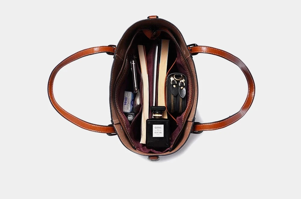 interieur du grand sac de cours