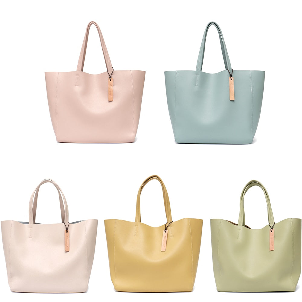 sacs a main couleur pastel en cuir