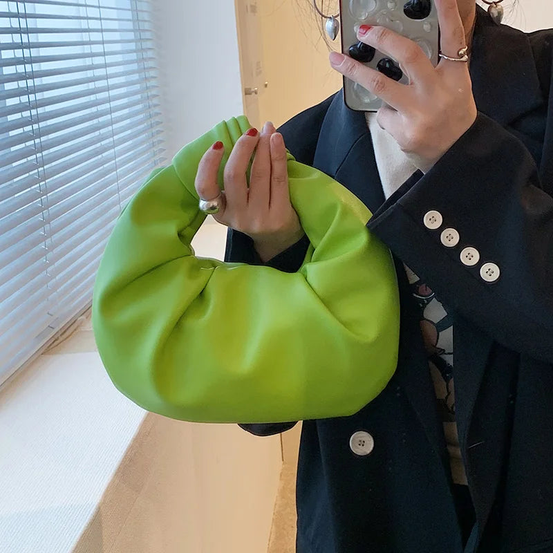 petit sac vert fluo