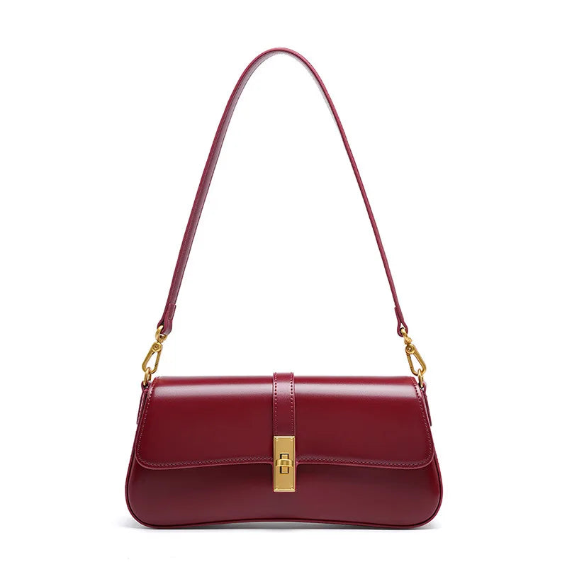 petit sac epaule rouge bordeau