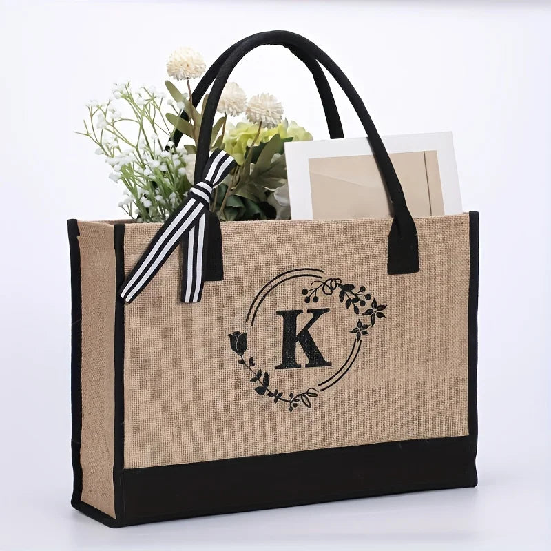 sac cabas de plage personnalisé k