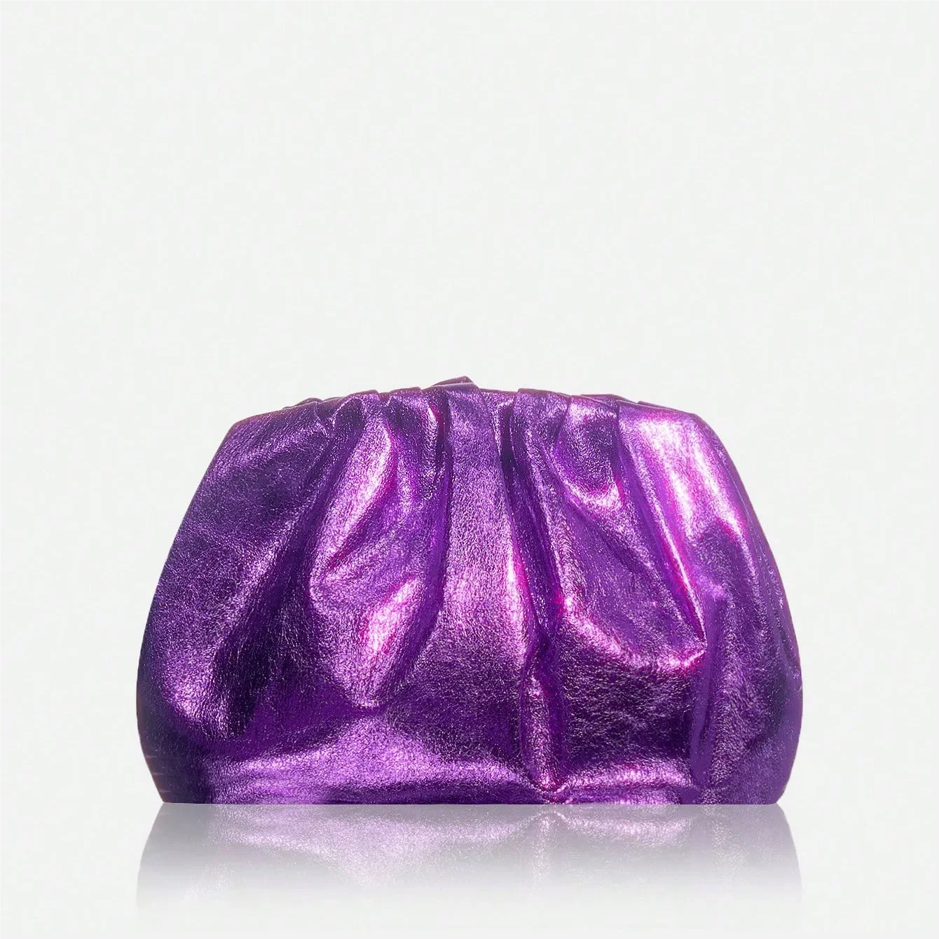 pochette de soirée violette