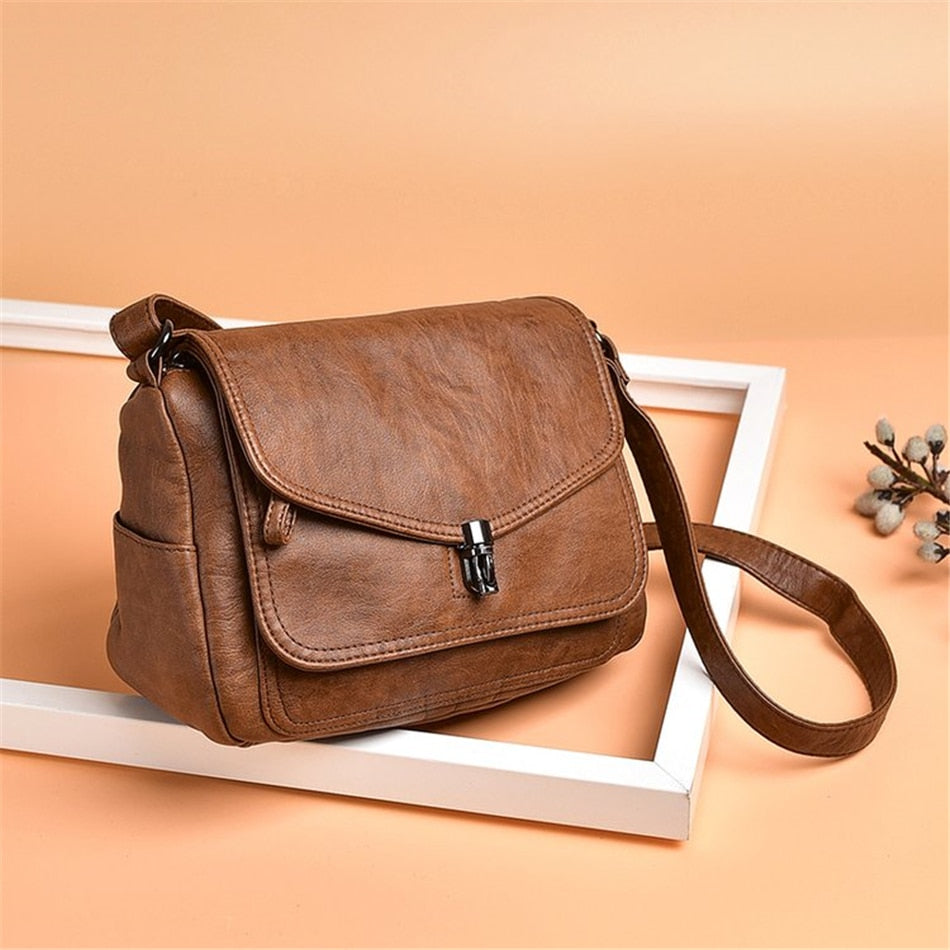 Sac a Main Femme Besace Cuir - Jennifer
