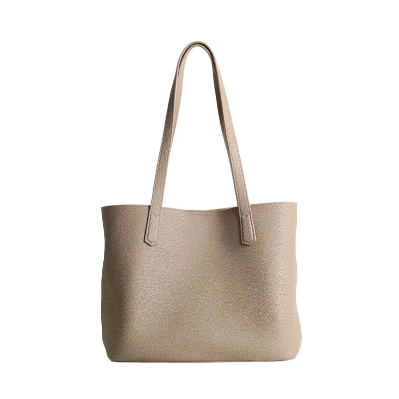 sac beige luxe avec double anse