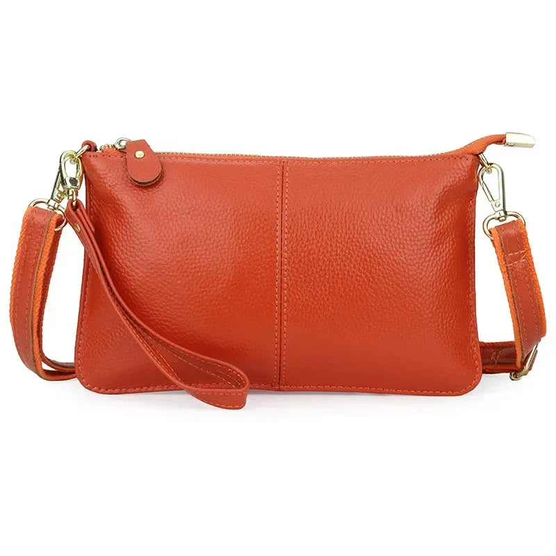sac bandoulière rectangle orange