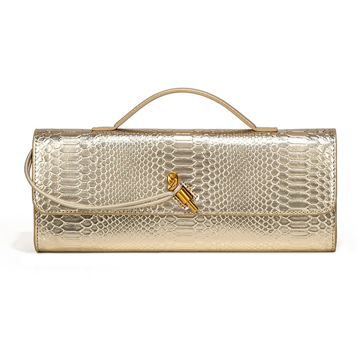 pochette femme tendance doré