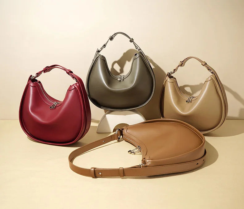 sac a main de luxe en cuir fendu