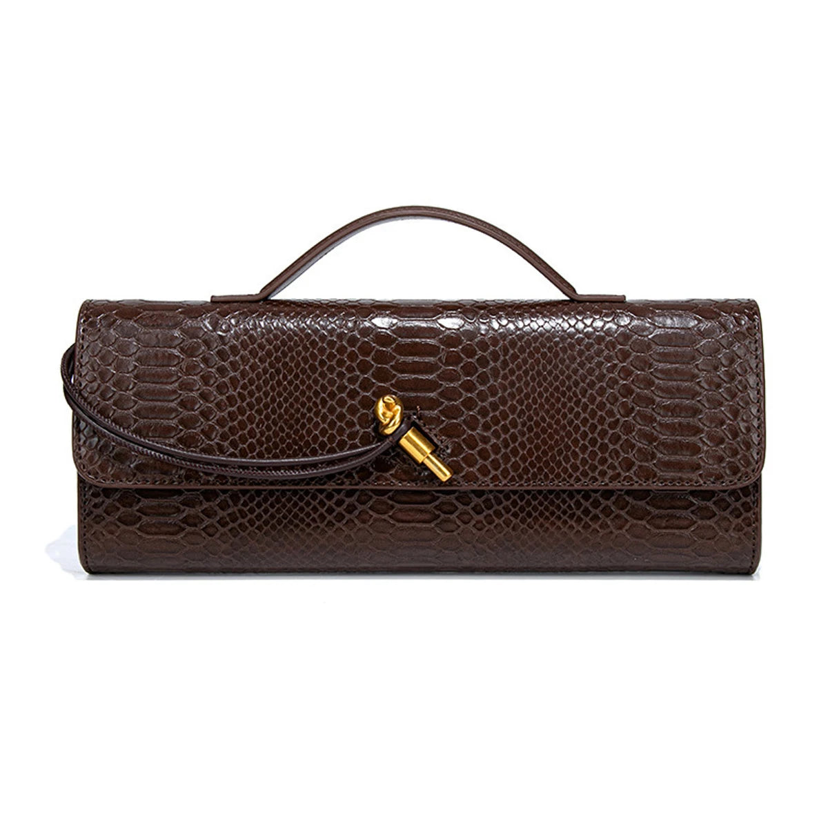 pochette femme tendance marron