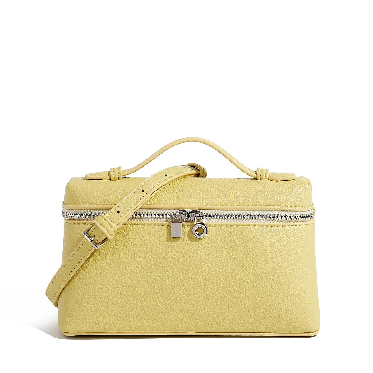 pochette bandouliere femme jaune