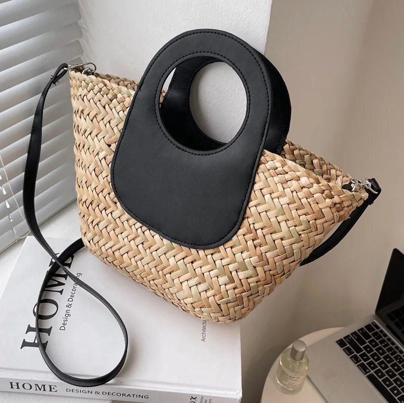 sac en paille tendance femme
