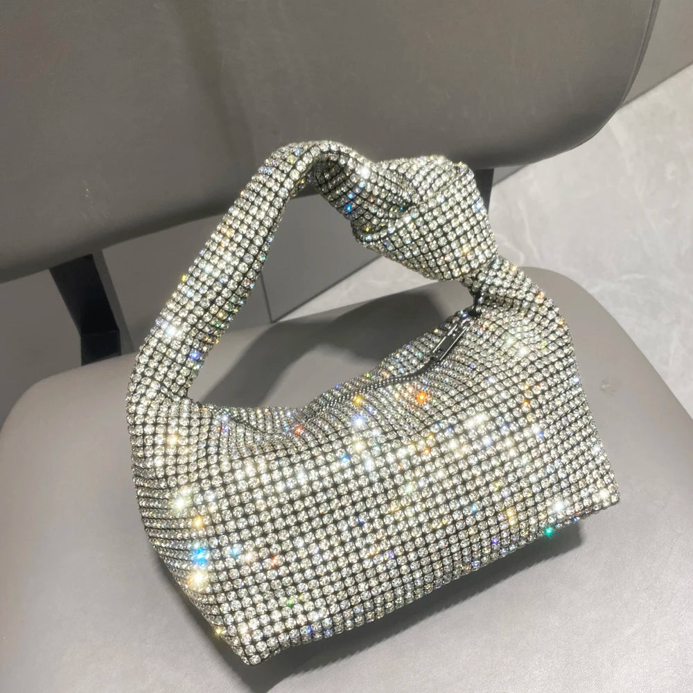 petit sac soirée argenté