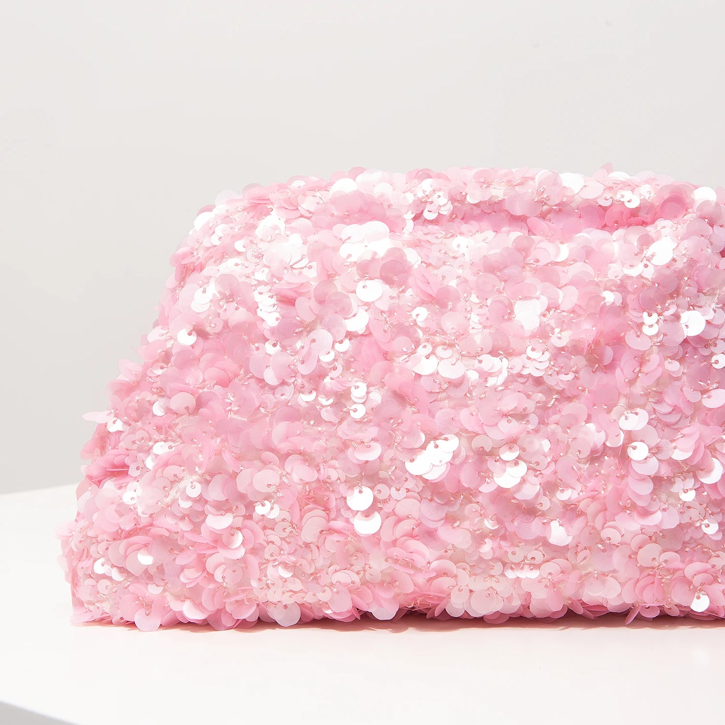 pochette de soiree rose tendance