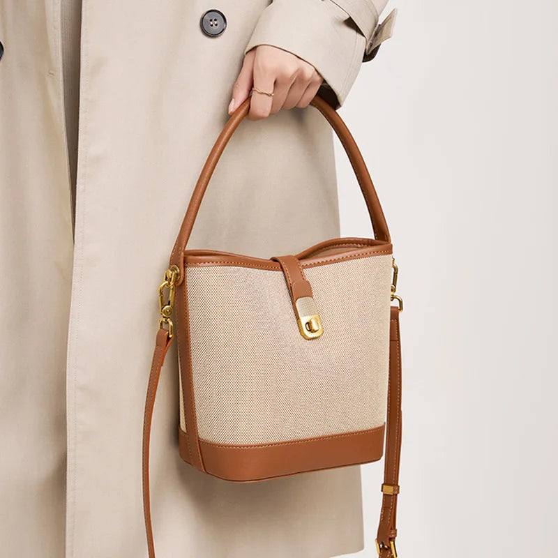sac semi luxe marron