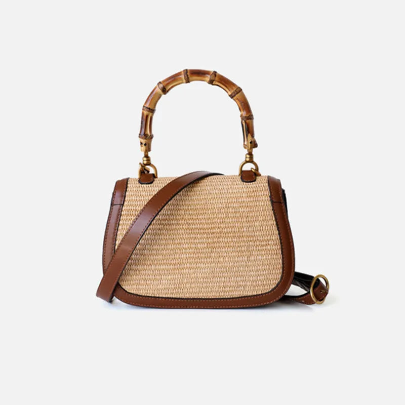 dos du sac en paille original