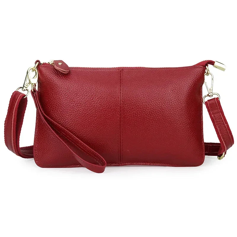 sac bandoulière rectangle rouge