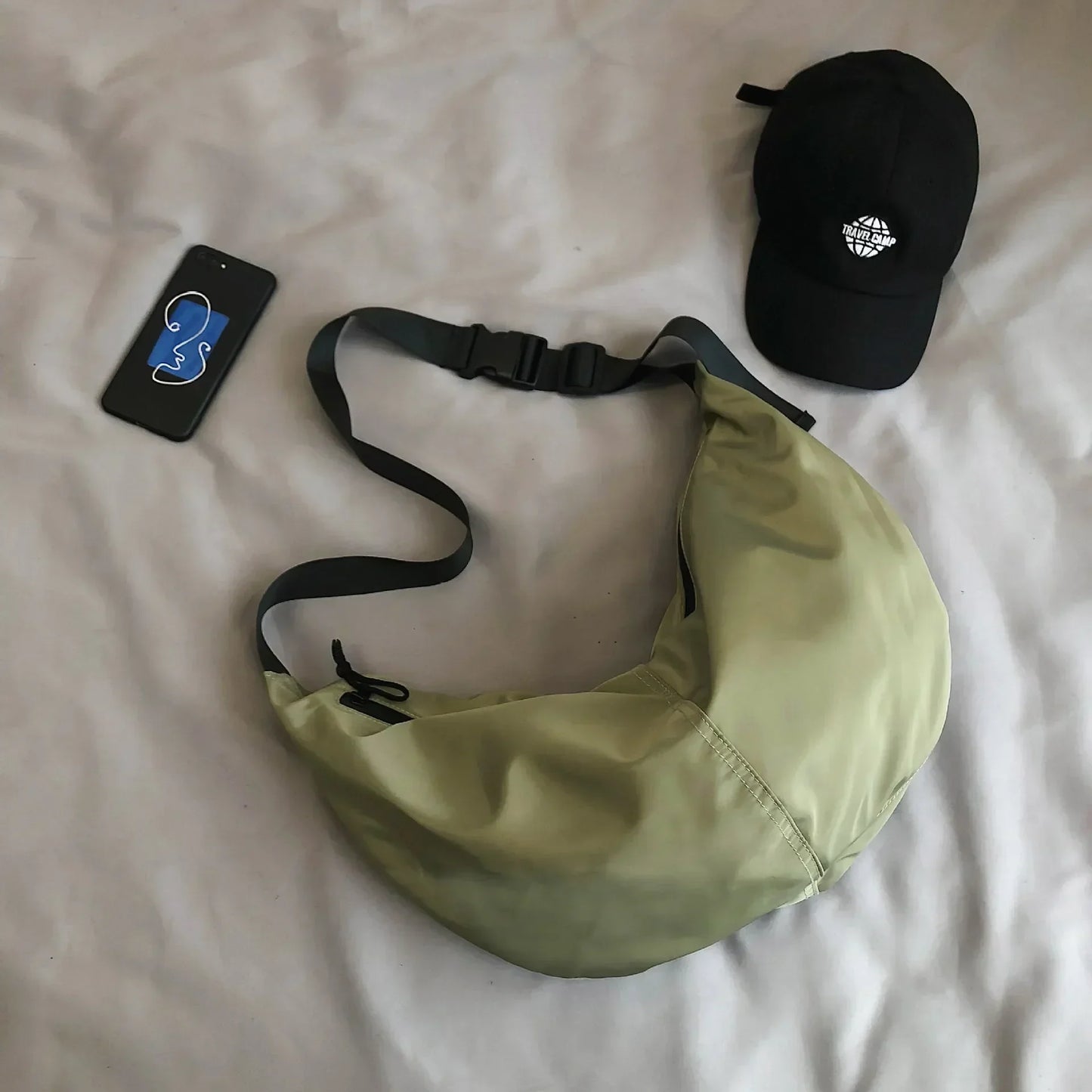 grand sac banane en nylon