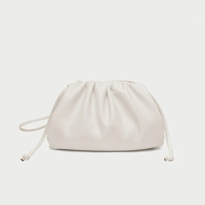 grande pochette à main blanche