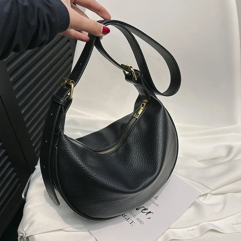 sac banane femme elegante noir